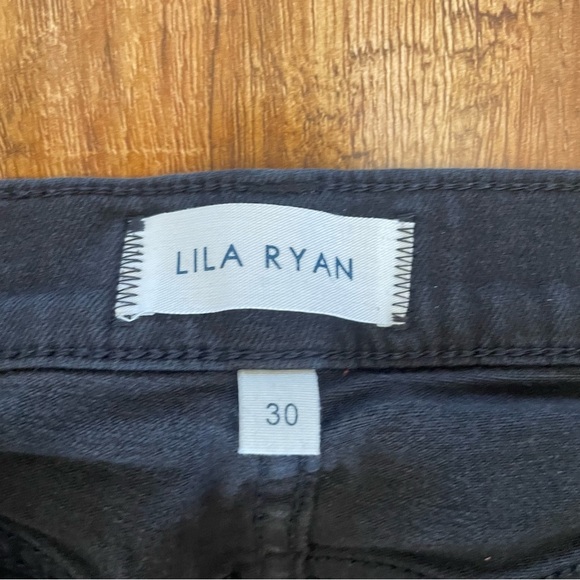 LILA RYAN Women’s Black Slim Bootcut Jean Denim Size 30 - Picture 8 of 13